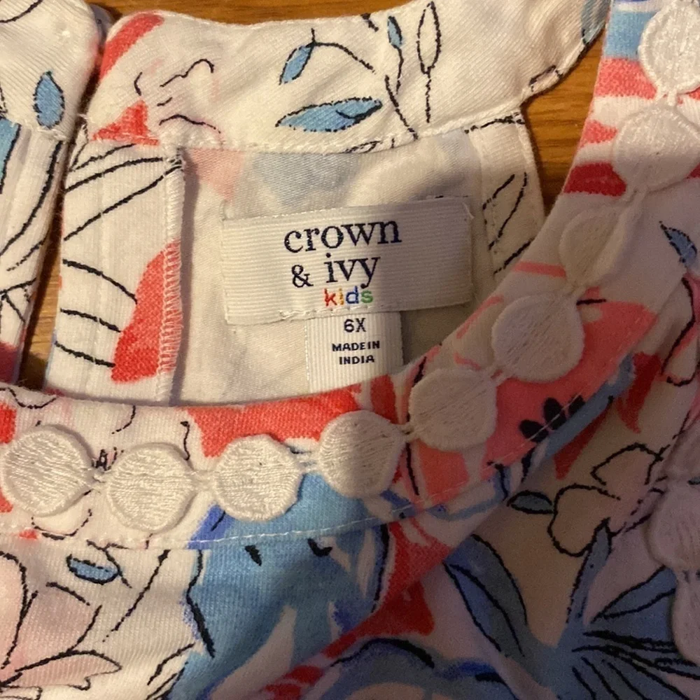 Crown & Ivy Sleeveless Dress size 6X (CJ)